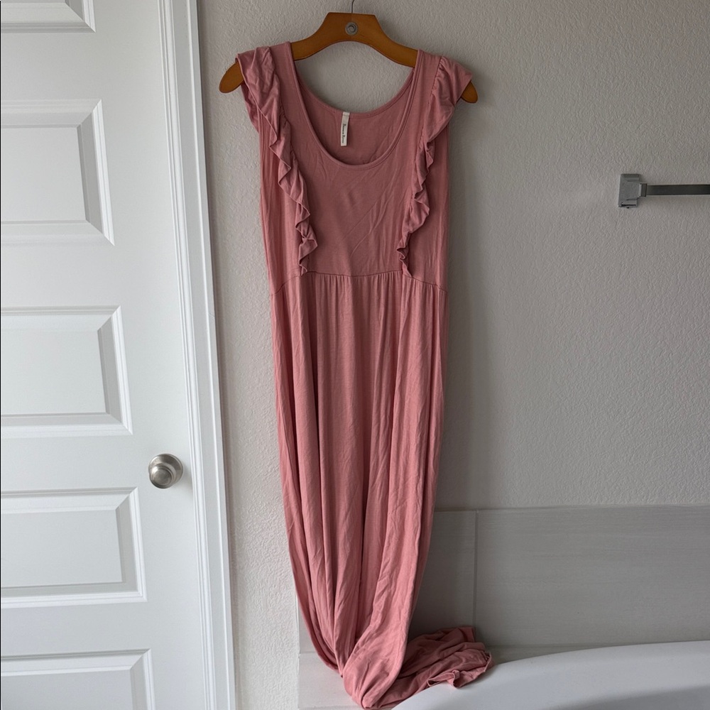Beeson River Pink Maxi Dress